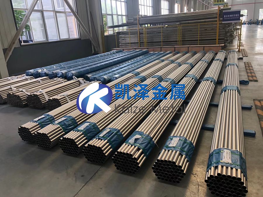 凱澤制造TA2/GR2鈦管鈦合金管規(guī)格齊全外徑3-140非標可批量裁切